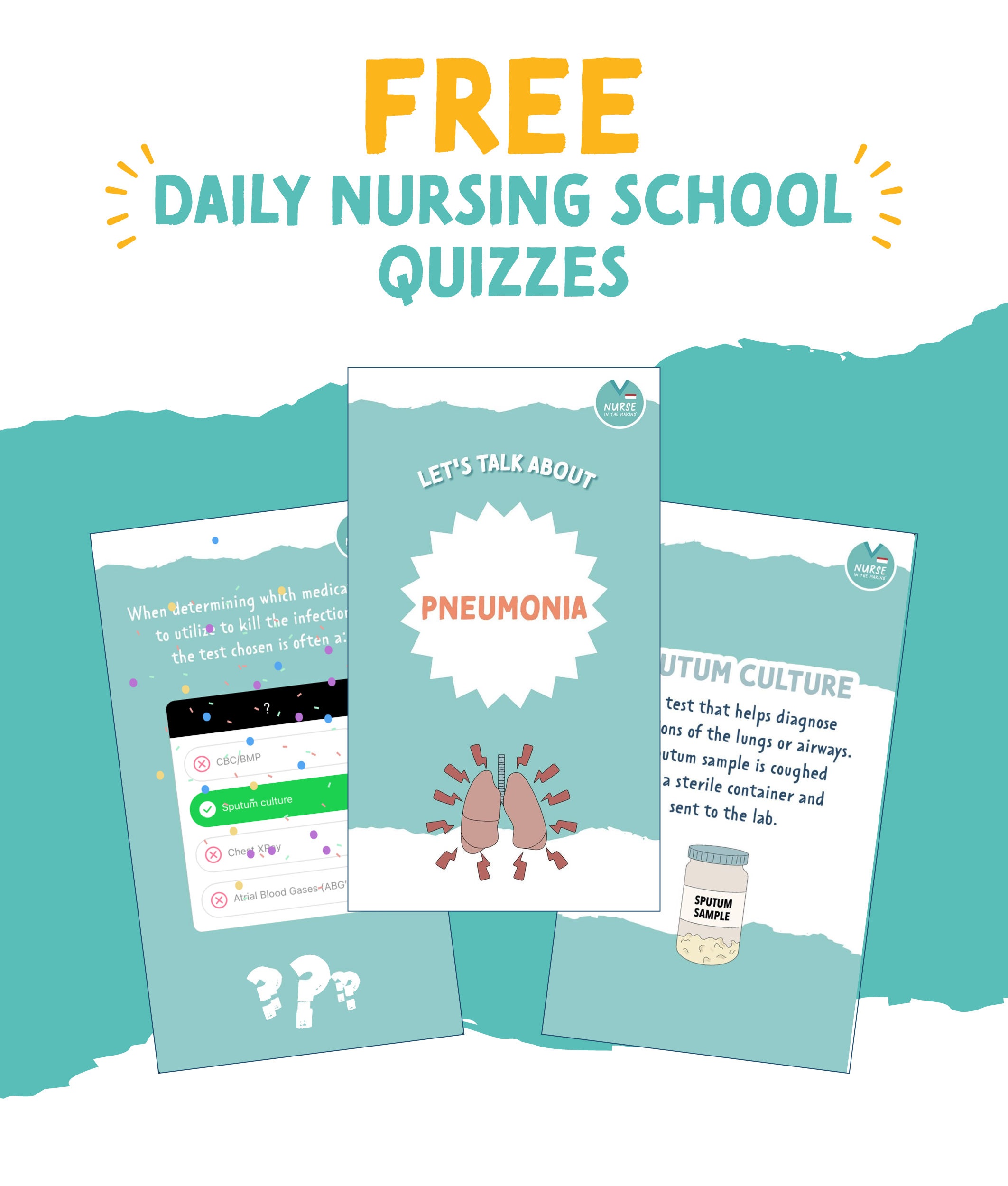 Free Study Guides – NurseInTheMaking