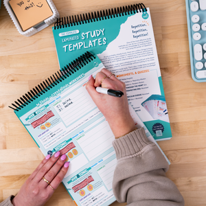 Laminated Study Templates