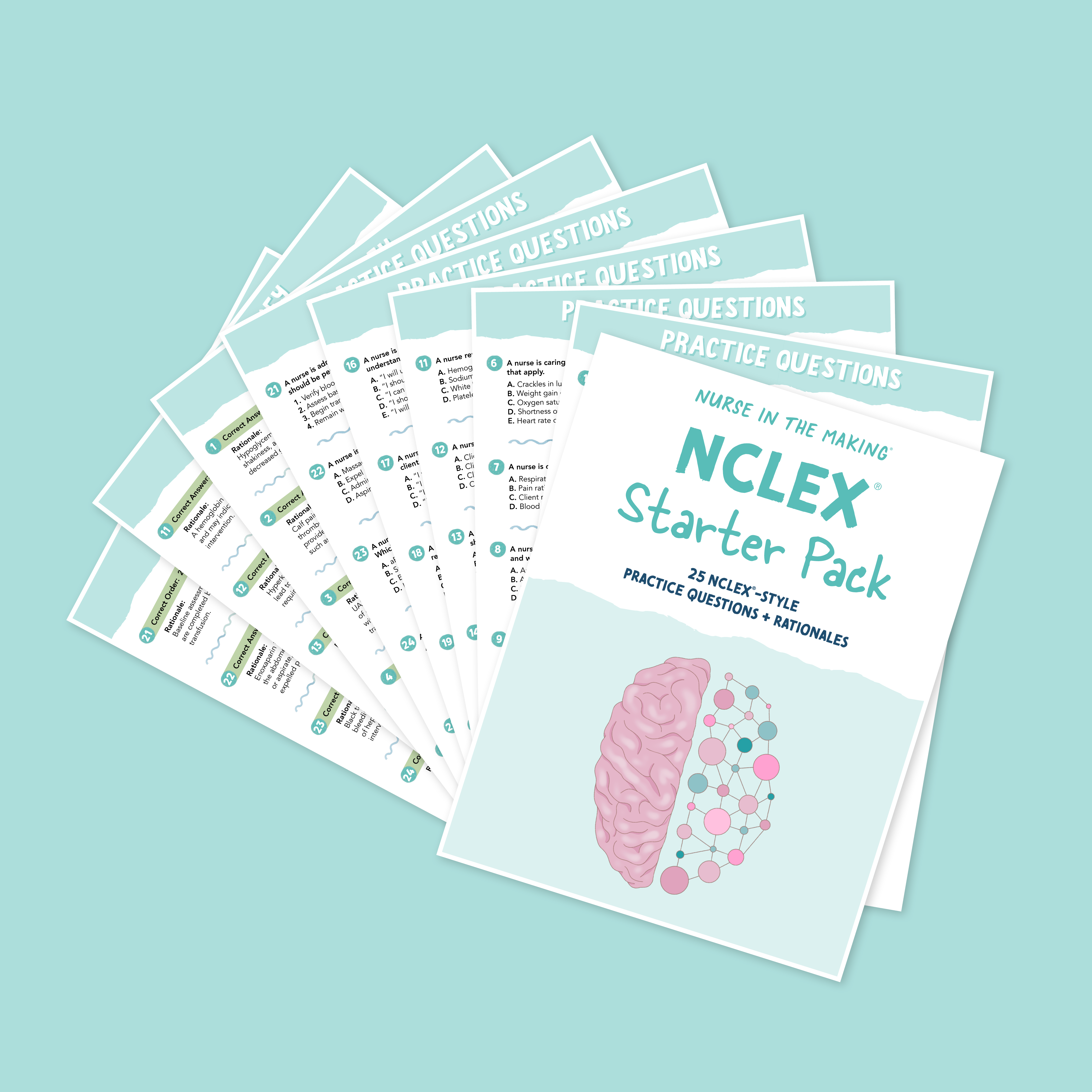 NCLEX-Style Practice Starter Pack – NurseInTheMaking