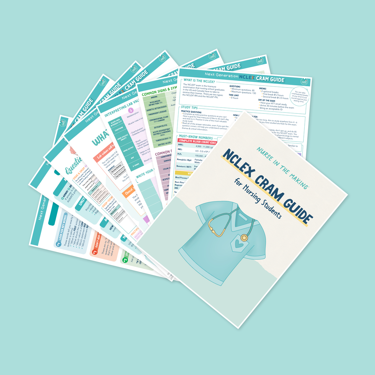 NCLEX Cram Guide – NurseInTheMaking