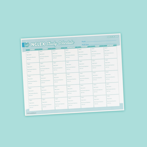 NCLEX Study Schedule