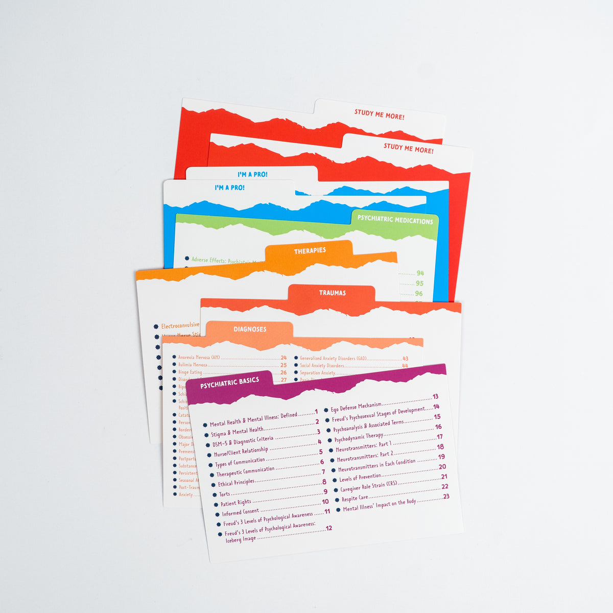 Flashcard Boxes NurseInTheMaking