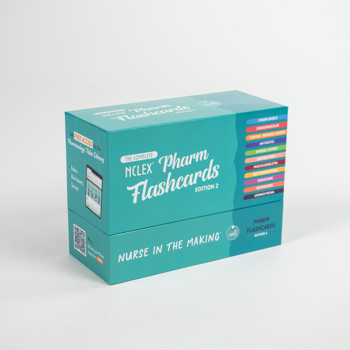 Flashcard Boxes NurseInTheMaking