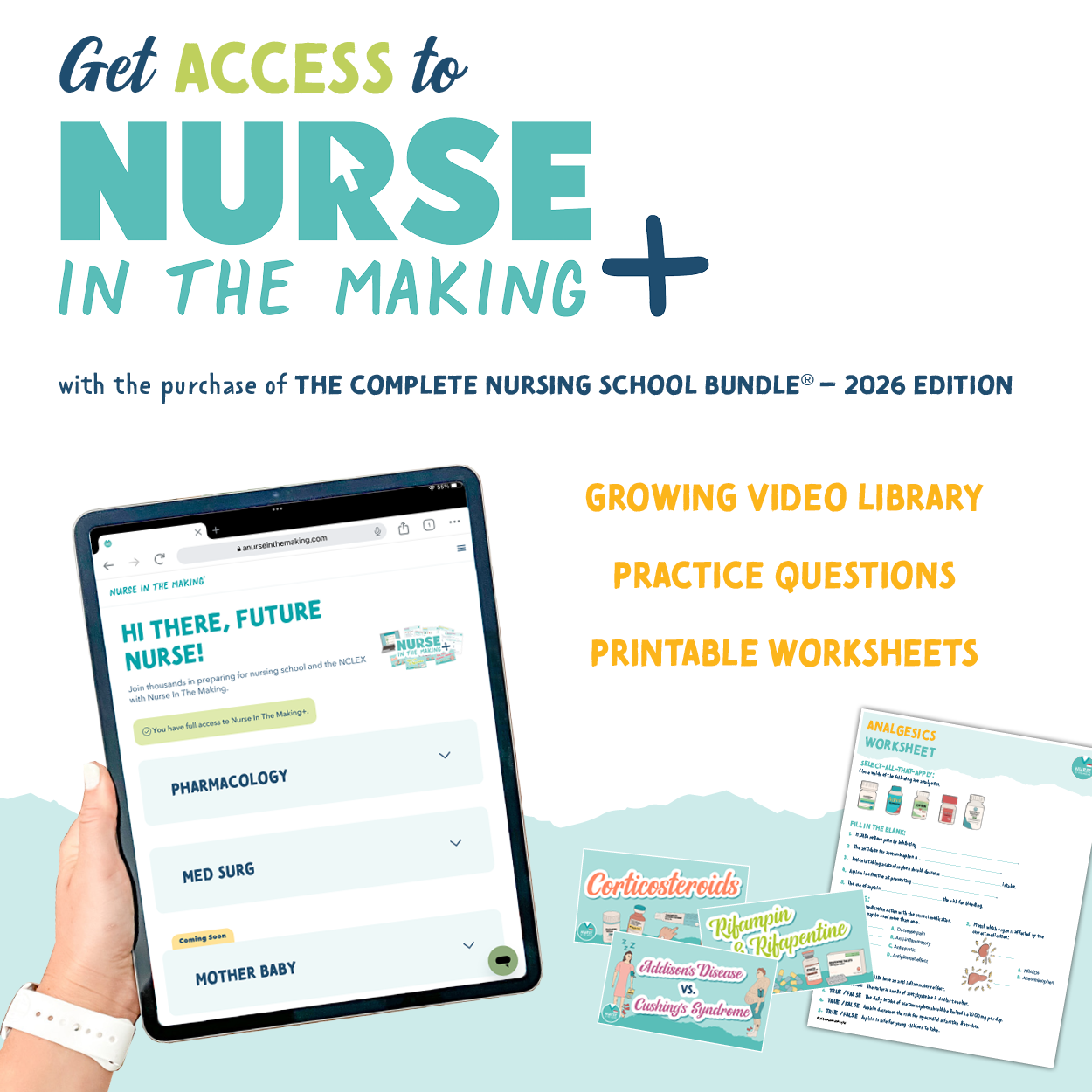 The Complete Nursing School Bundle