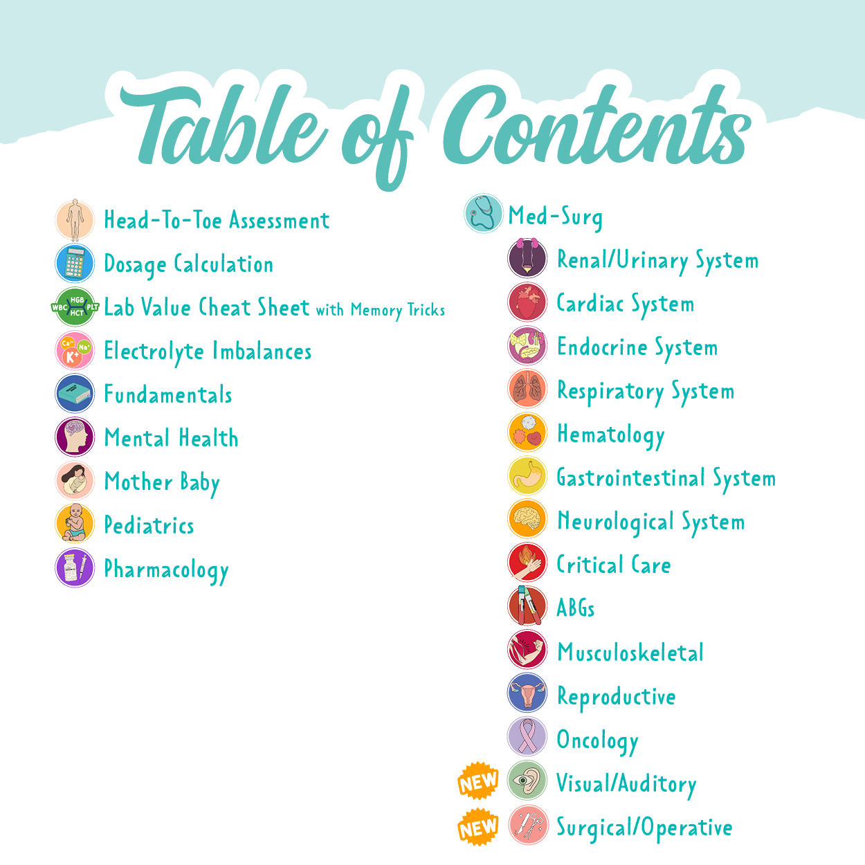 The Complete Nursing School Bundle