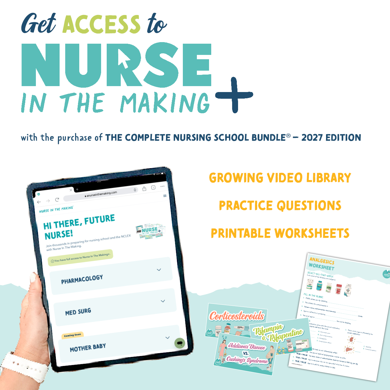 The Complete Nursing School Bundle