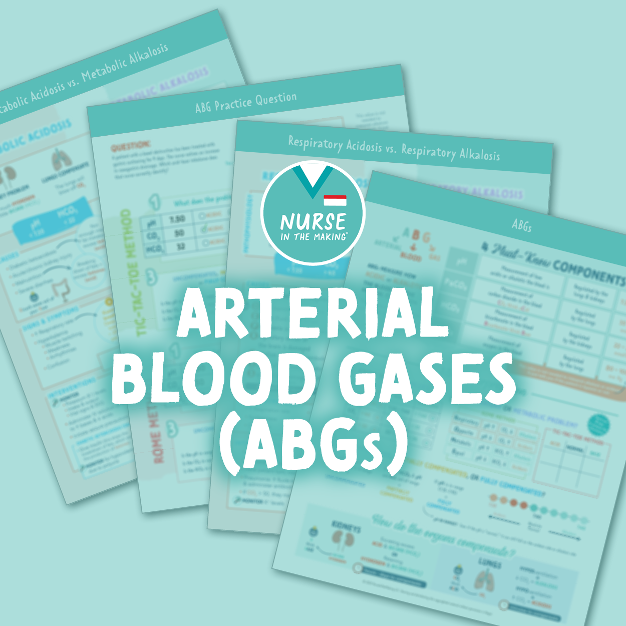 Arterial Blood Gases (ABGs) Study Guide