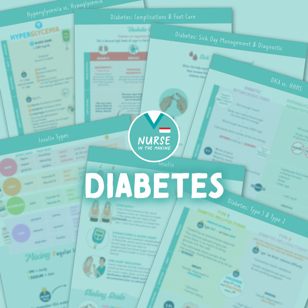 Diabetes Study Guide – NurseInTheMaking