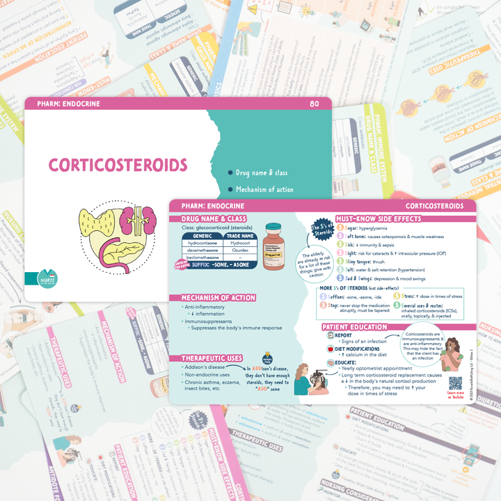 Pharmacology Flashcards – NurseInTheMaking for Free Printable Pharmacology Flash Cards