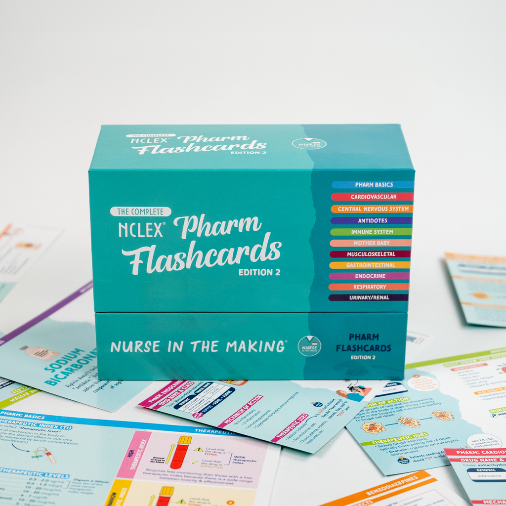 pharmacology-flashcards-nurseinthemaking