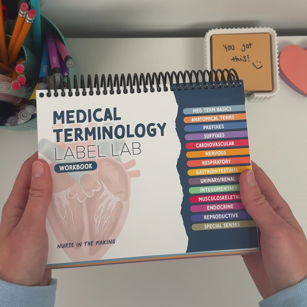 Medical Terminology Label Lab – NurseInTheMaking